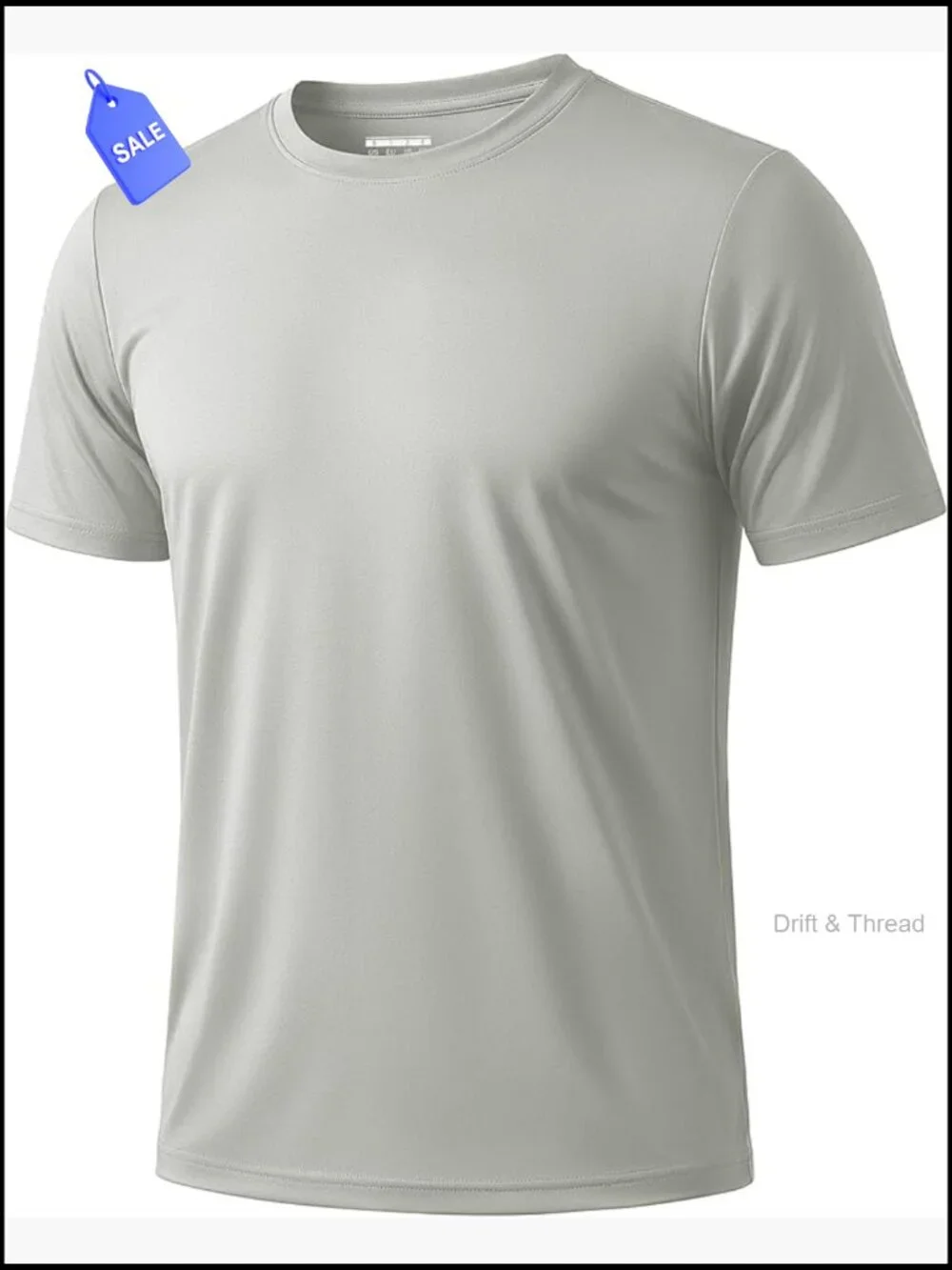 Men's UPF 50+ Sun Protection Rash Guard Quick Dry Athletic Short Sleeve Tee